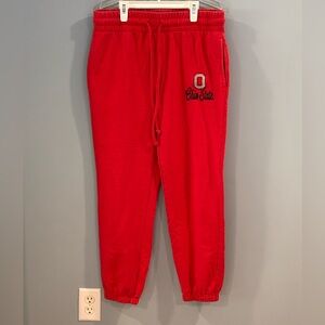 Ohio State Buckeyes Women’s Red Sweatpants – Size Medium